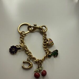 coach Motif Chain Bag Charm